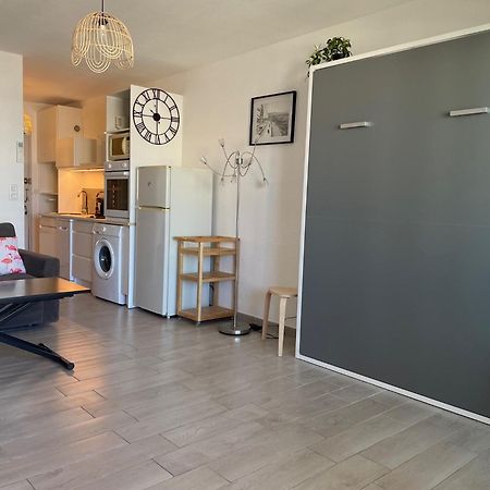 Studio 2-3 Pers Parking Clim Vue Port Et Mer Ла-Гранд-Мот Экстерьер фото