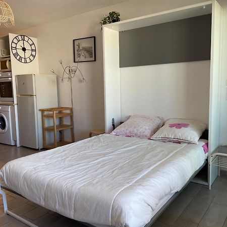 Studio 2-3 Pers Parking Clim Vue Port Et Mer Ла-Гранд-Мот Экстерьер фото
