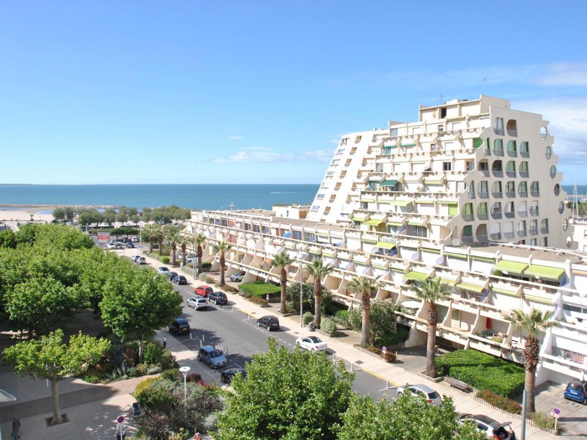 Studio 2-3 Pers Parking Clim Vue Port Et Mer Ла-Гранд-Мот Экстерьер фото